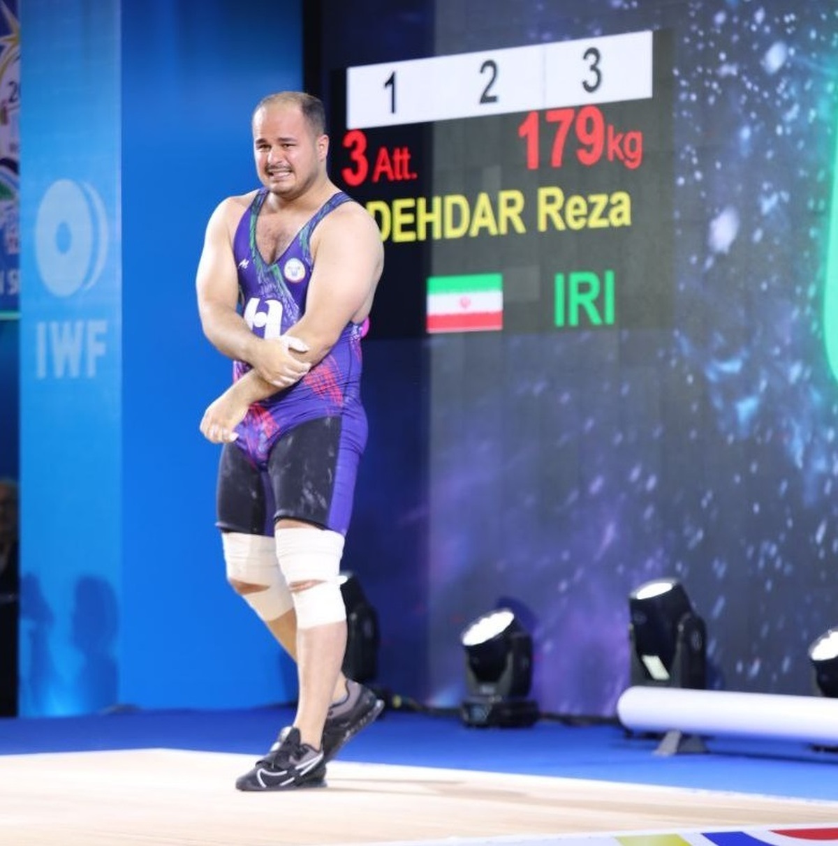 جام جهانی وزنه‌برداری| دهدار به المپیک نرسید/ ثبت رکورد ۳۸۷ کیلویی برای وزنه بردار دسته ۱۰۲ کیلوگرم ایران