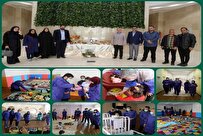 دیدار عیدانه شهردار منطقه ۱۵ با کودکان شیرخوارگاه شبیر