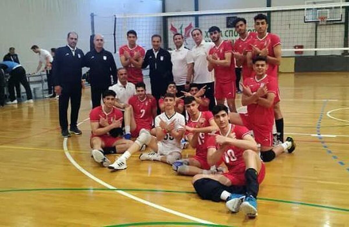 پیروزی تیم‌ملی والیبال دانش‌آموزی ایران مقابل آلمان/ صعود دانش‌آموزان ایرانی مسجل شد