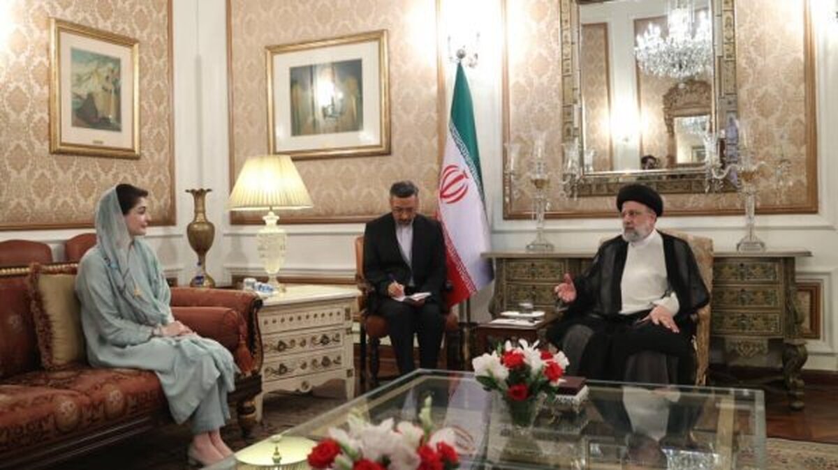 مریم نواز شریف: تمام تلاش خود را برای گسترش بیش از پیش روابط ایران و پاکستان به کار خواهم گرفت